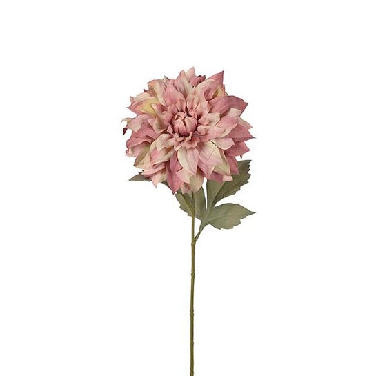 Kunstblume Dahlie rosé 60cm