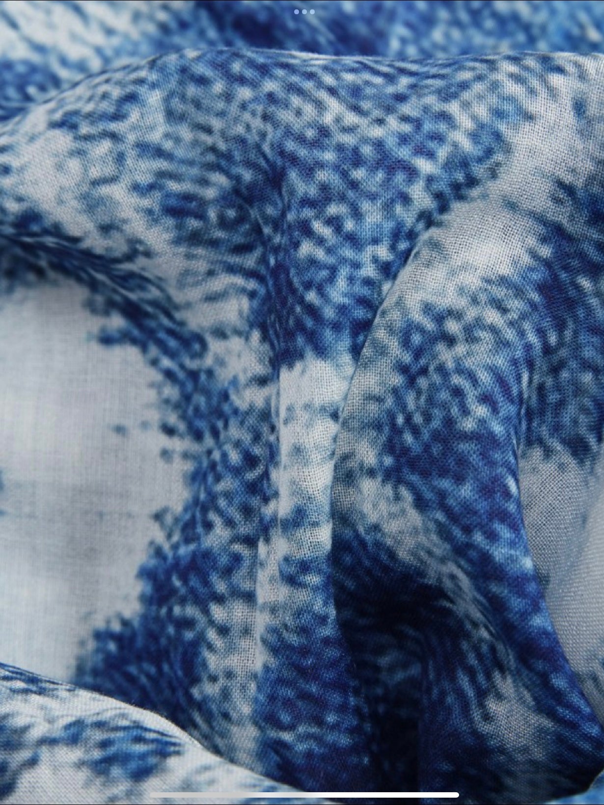 Modeschal Selina blau