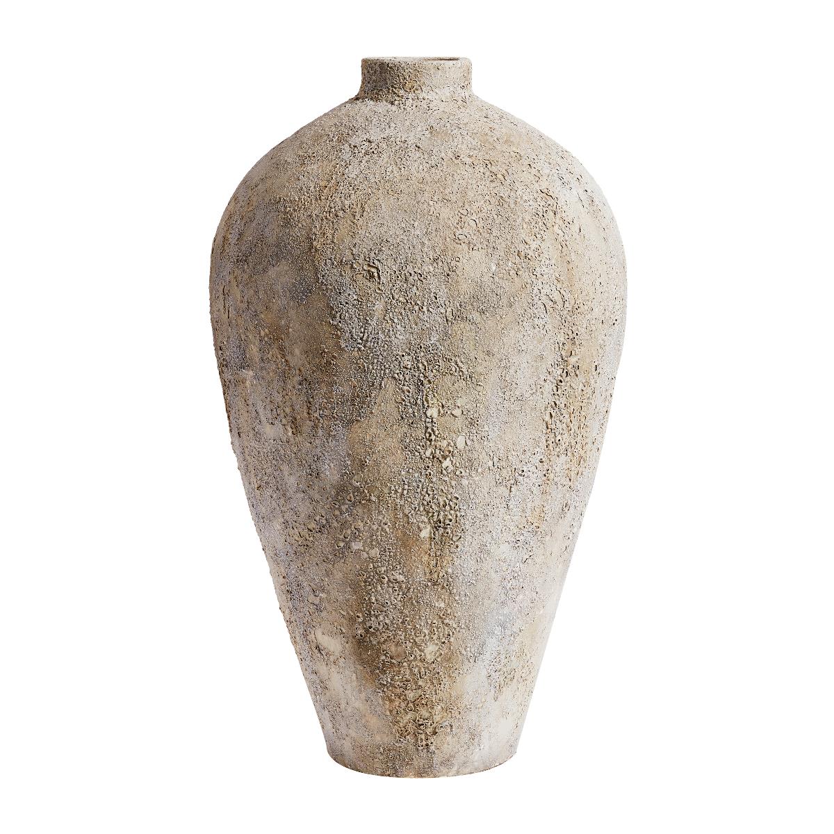 Terracotta Vase Luna grey 100cm